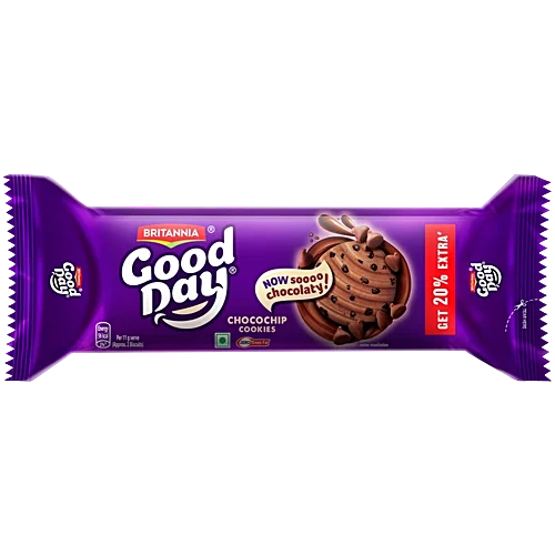 BRITANNIA GOOD DAY CHOCOCHIP COOKIES 30RS