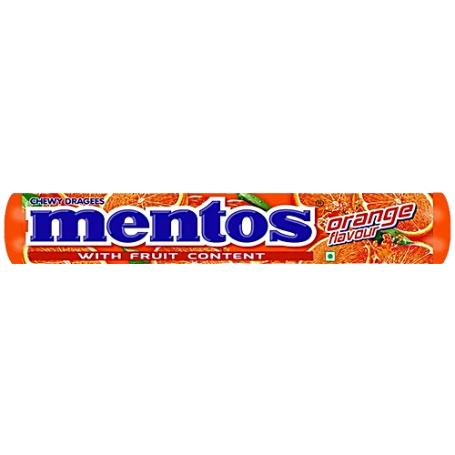 MENTOSORANGE FLAVOUR TOFFEE 10Rs