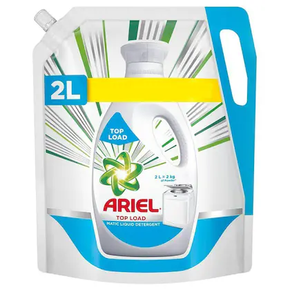 ARIEL MATIC LIQUID POUCH TOP LOAD 2L