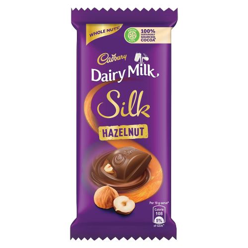 DAIRYMILK SILK HAZELNUT 58G