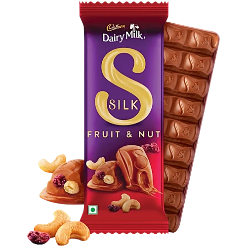 DAIRYMILK SILK FRUIT &NUT 137GMS 240Rs