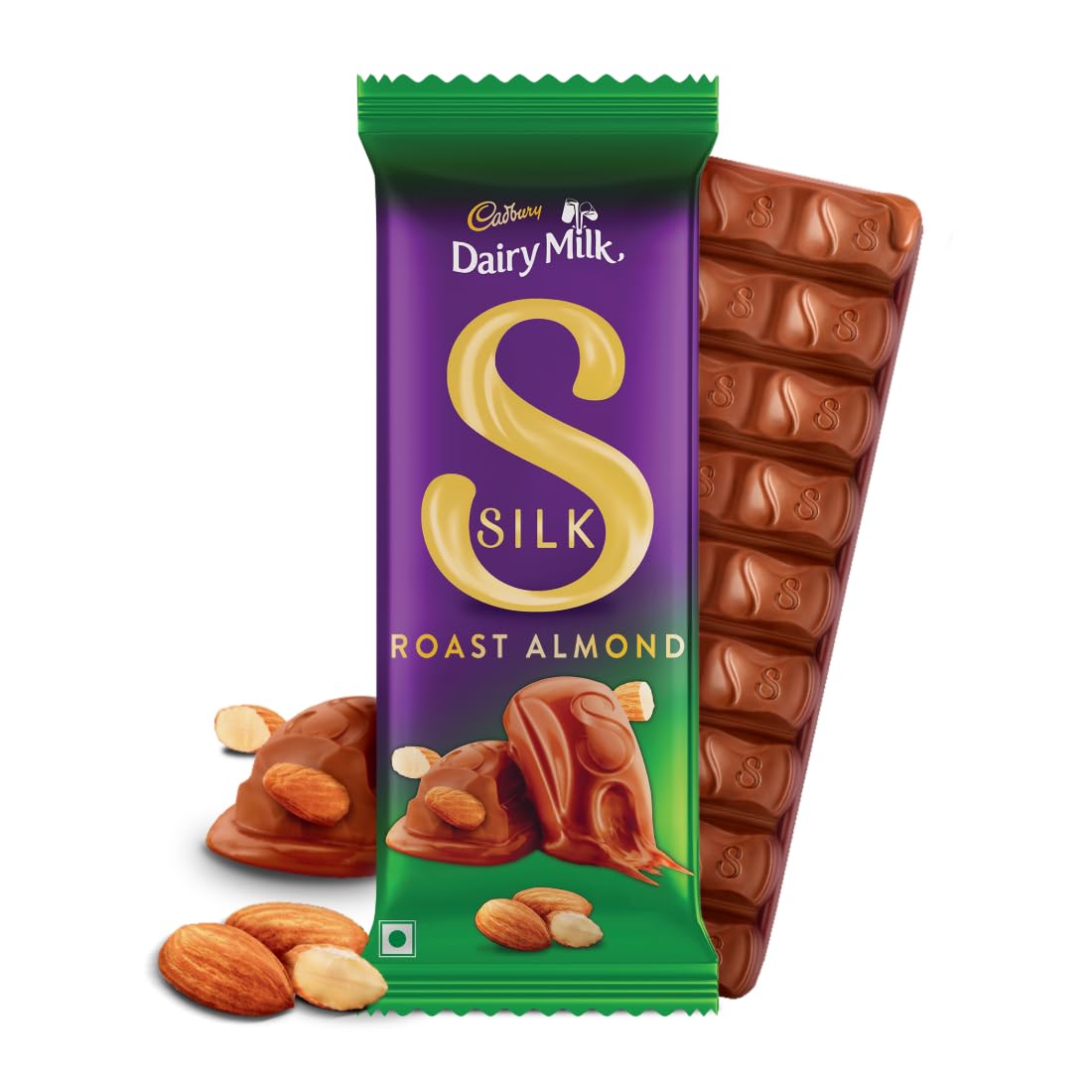 DAIRY MILK SILK ROASTALMOND 36G 55Rs