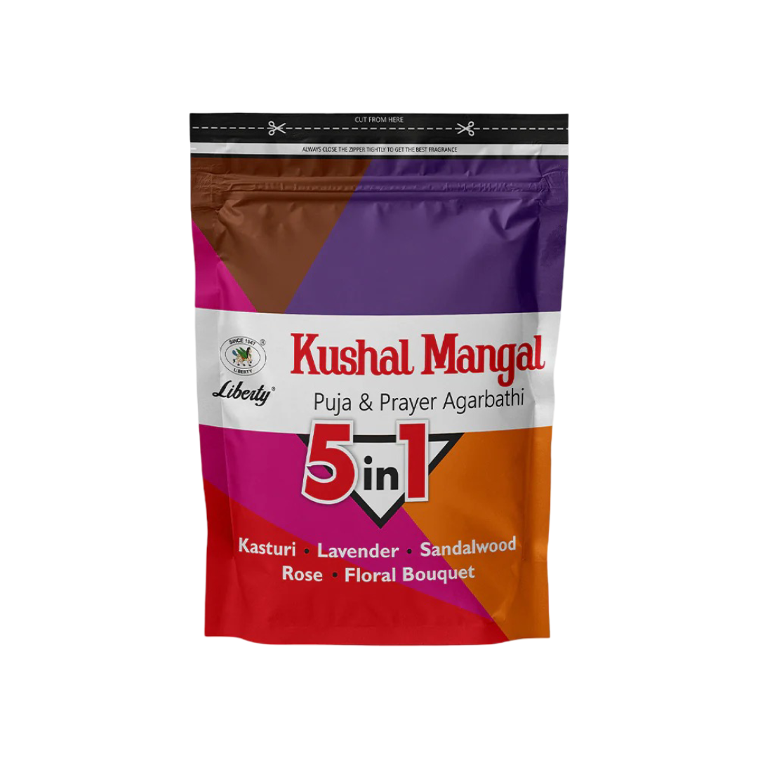 KUSHAL MANGAL PUJA PRAYER 5IN1 AGARBATHI