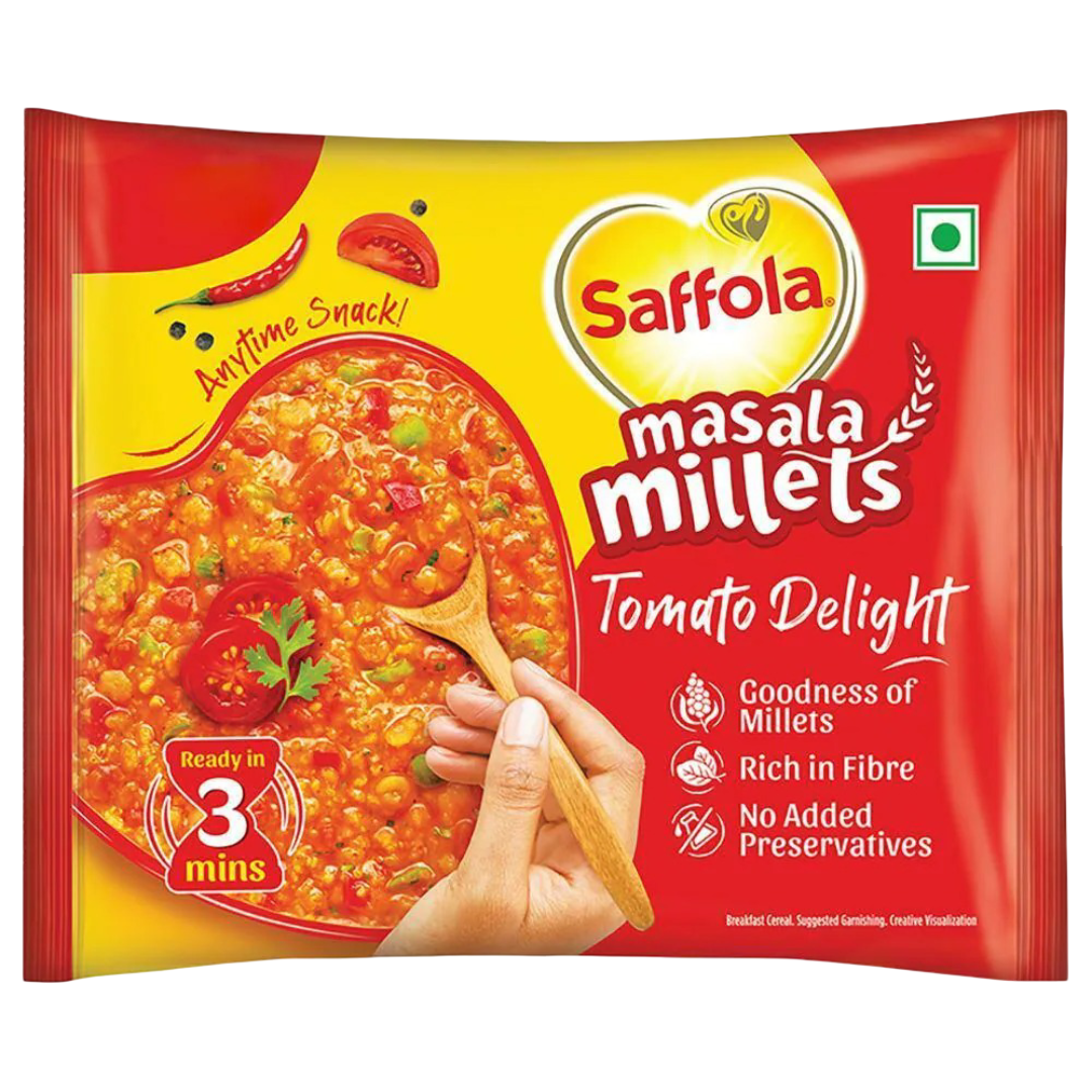 SAFFOLA MASALA MILLETS TOMATO OATS 20Rs