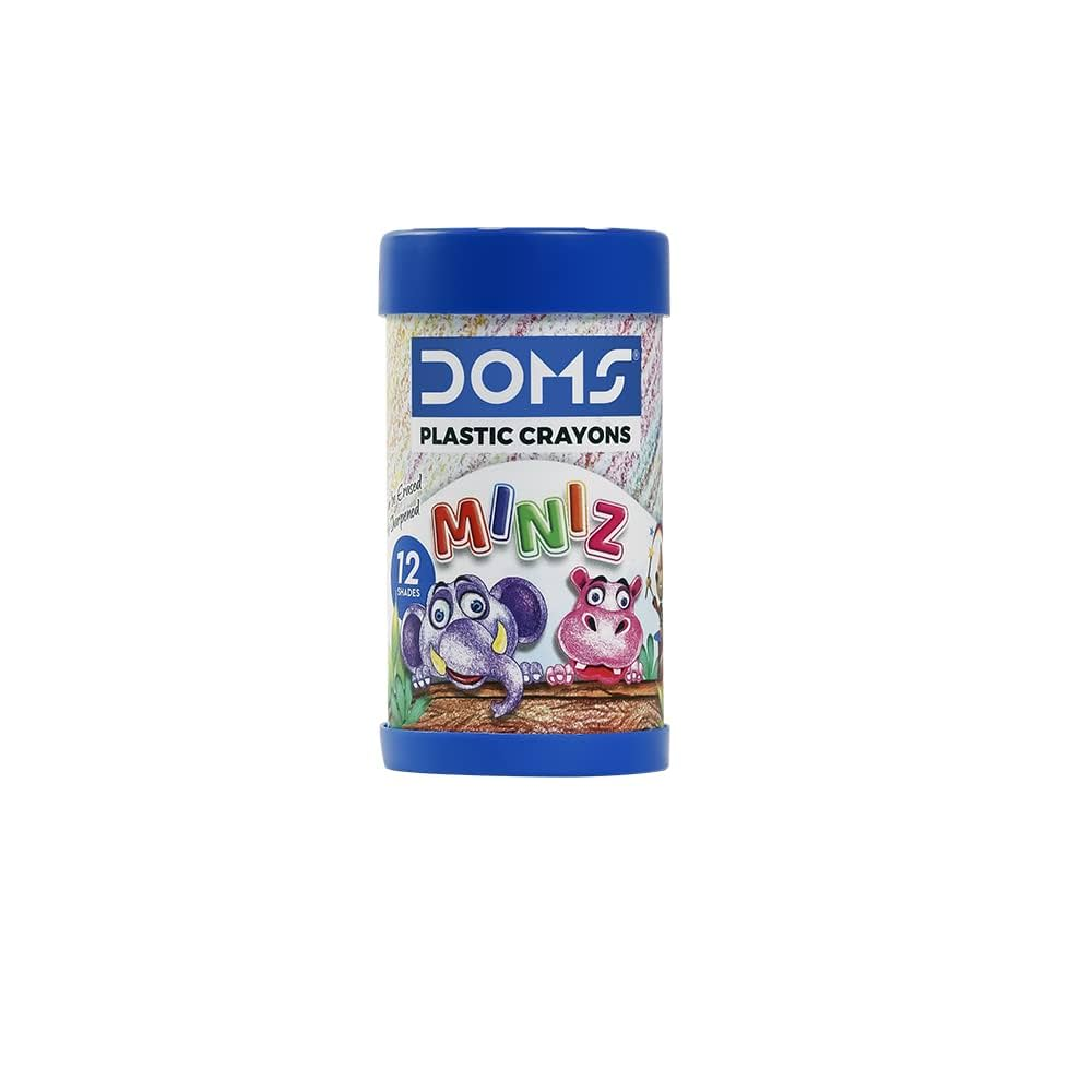 DOMS MINIZ CRAYONS 12 SHADE