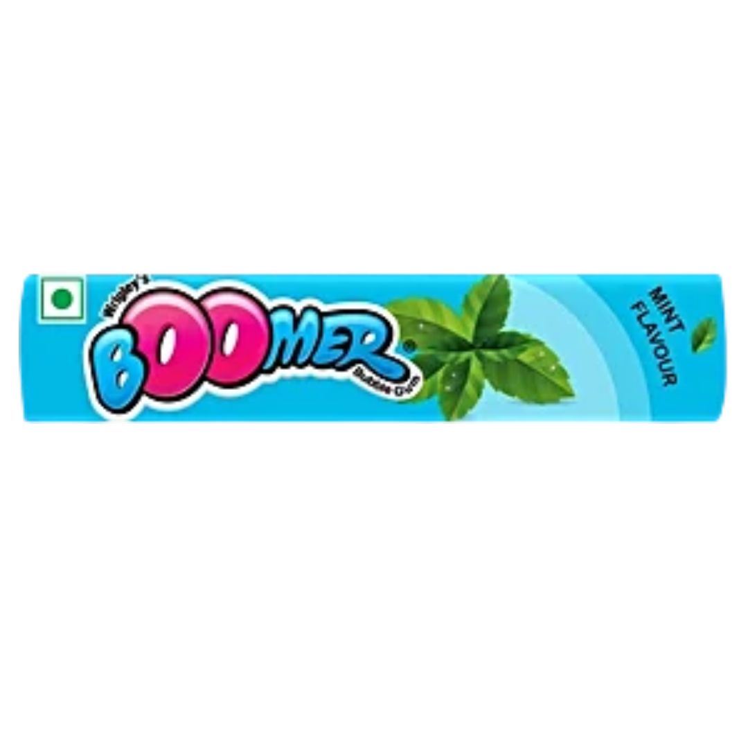 BOOMER FRESH MINT BUBBLE GUM 10RS