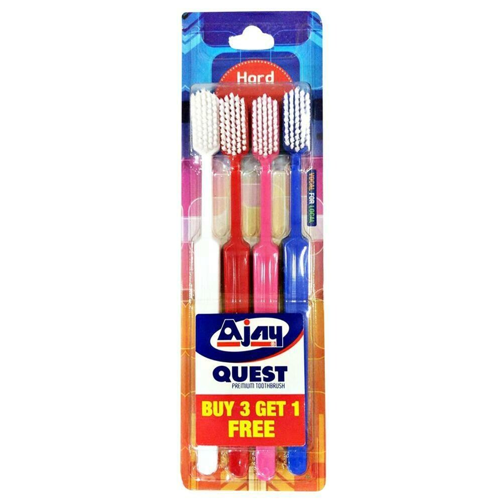 AJAY QUEST HARD BRUSH 3+1