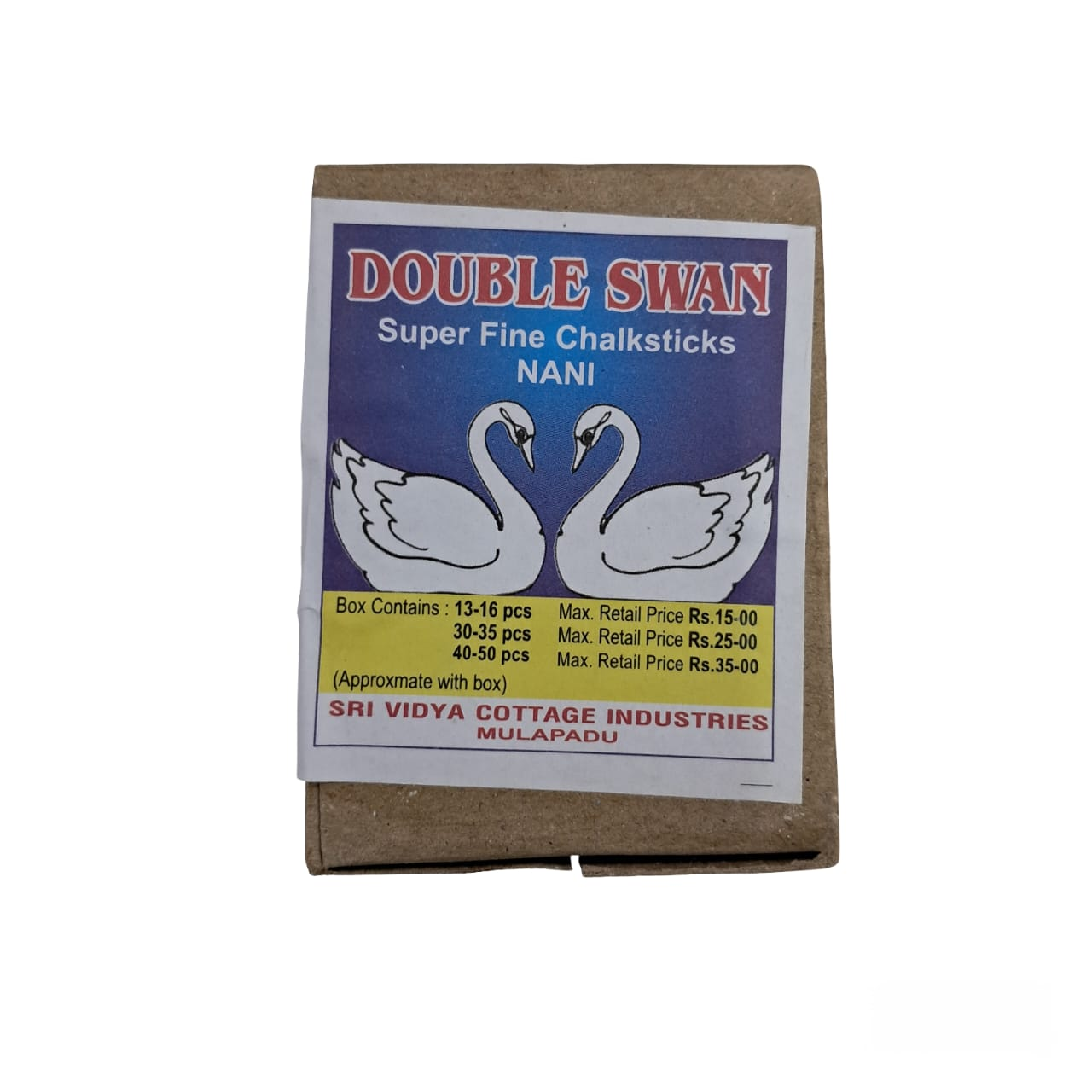 DOUBLE SWAN WHITE CHALK BOX